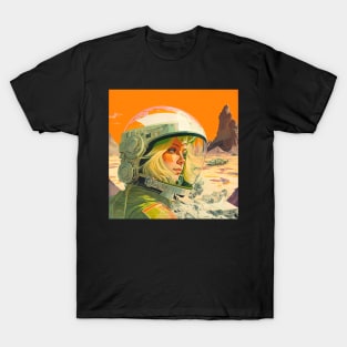 We Are Floating In Space - 64 - Sci-Fi Inspired Retro Artwork T-Shirt